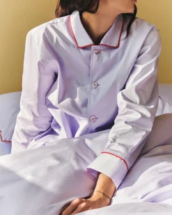 HAY - Outline Pyjama - Langærmet Shirt - XS/S - Lavendel