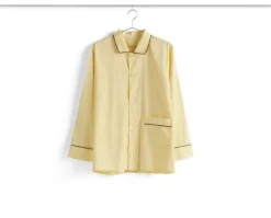 HAY - Outline Pyjama - Langærmet Shirt - S/M - Soft Yellow