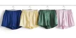 HAY - Outline Pyjama - Shorts - M/L - Emerald Green