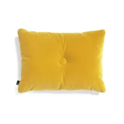 HAY - Pude - Dot Cushion Soft - Velour - Gul - Yellow