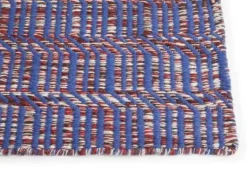 HAY - Radio Rug - 50 x 80 cm - Red / Blue