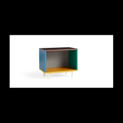 Hay - Reol til Gulv - Colour Cabinet - Multi farve - Small, B60 X D39 X H51 cm
