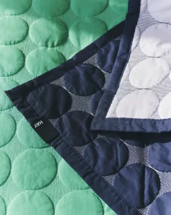 Hay - Sengetæppe - Mega Dot - Organic - Midnight Blue - 260x260