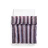 HAY - Été Bed Linen - Dynebetræk - bordeaux og sky blue (140 x 200 cm)