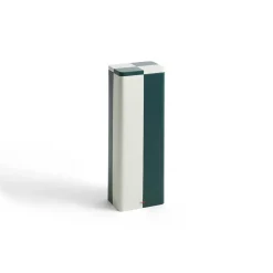 Hay - Tin Container - Slim - Green/Off-White - 29,5 cm