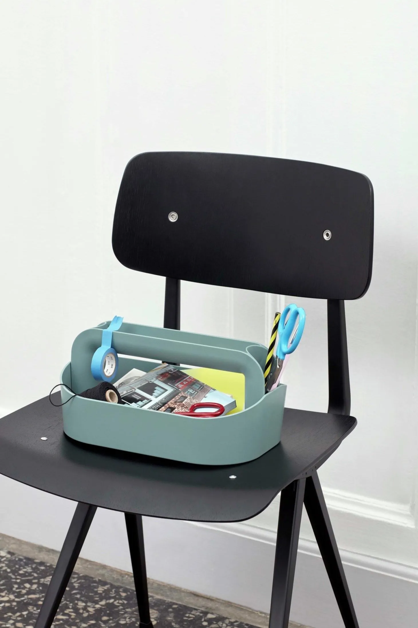 HAY - Tool Box - Værktøjskasse - Grå - Recycled ABS