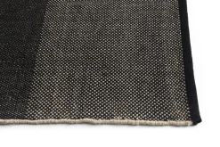 HAY - Tæppe Check Rug - Black L/ Sort - 200 x 300 cm