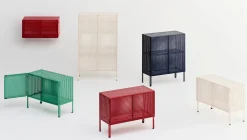 Hay - Vægskab - Perforated Cabinet Wall - Small - Soft Jade - H45 x B89 x D40 cm