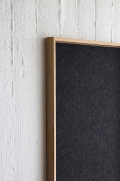 Hemverk - Opslagstavle m. akustiske egenskaber - Recy - Grå - 40x60