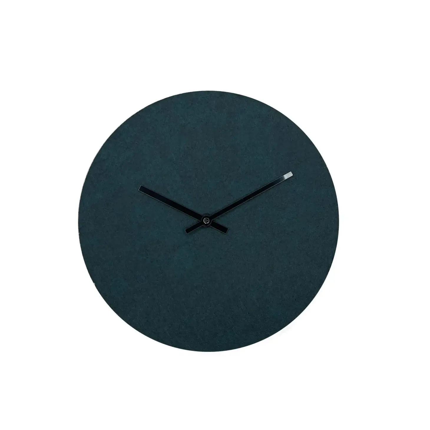 Hemverk - Vægur - Felt Grøn - Ø28 cm - Sorte visere