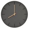 Hemverk - Vægur - Gunpowder - Sort/Guld - Ø28 cm
