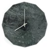 Hemverk - Vægur - Marble Verde - Grøn/Sølv - Ø28 cm