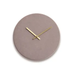 Hemverk - Vægur - Shape Chocolate - Guld visere - Ø28 cm