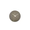 Hemverk - Vægur - Valnød - Ø12 cm - Kobber visere