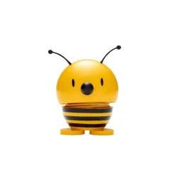 Hoptimist - Animals - Bee, gul - Hummelbi 9x5 cm