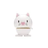 Hoptimist - Animals - Cat, hvid