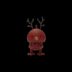 Hoptimist - Christmas - Soft Reindeer Bumble - Small - Rød