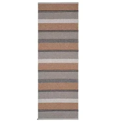 Horredsmattan - Tæppe - Mason - 70 x 210 cm - Beige/Rust/Blå