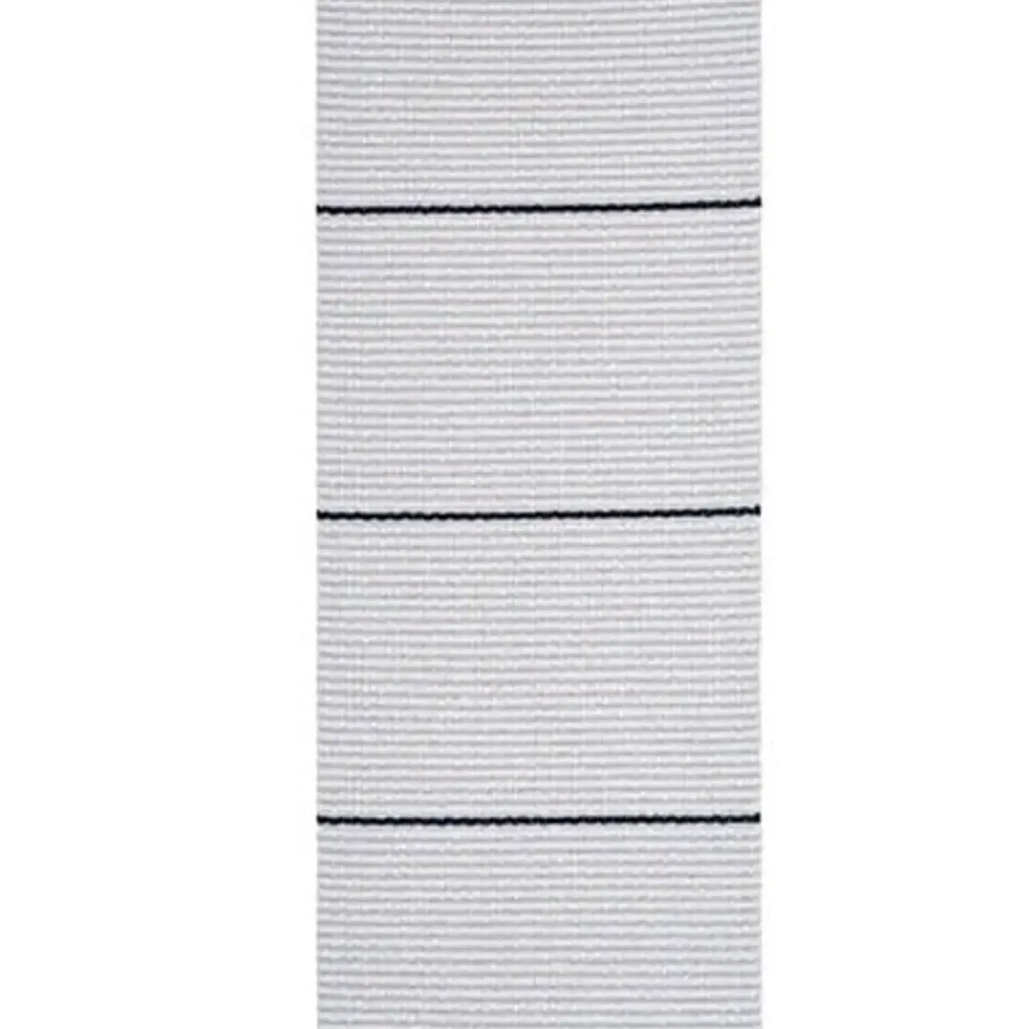 Horredsmattan - tæppe - Rosa - 70 x 250 cm - Sort