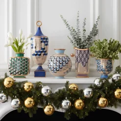 Jonathan Adler - Vase - Versailles Puzzle - 19,7 x 23,5 cm