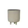 Kristina Dam - Urtepotte - Bowl - Grey - L