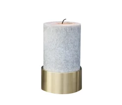 Kunstindustrien - Fat Light - Messing - Højde 4 x Ø8 cm