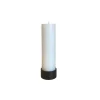 Kunstindustrien - Fat Light - Sort - Black - 4 x Ø8 cm