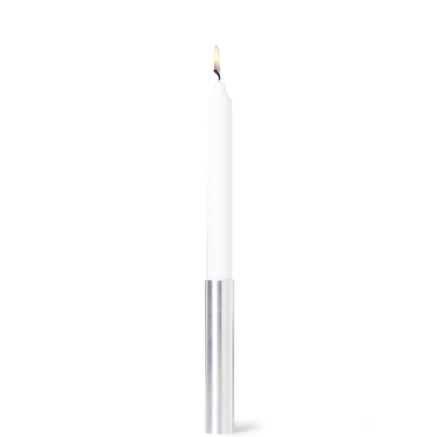 Kunstindustrien - Slim Light lysetage rustfri stål - Højde 14 cm