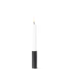 Kunstindustrien - Slim Light lysetage - Sort - Højde 10 cm