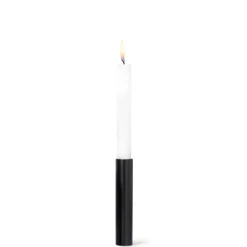 Kunstindustrien - Slim Light Lysetage - Sort - Højde 14 cm