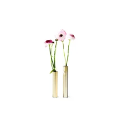 Kunstindustrien - Slim Vase - Messing - Højde 17 cm