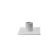 Kunstindustrien - Square lysestage Ø2,2 - Hvid