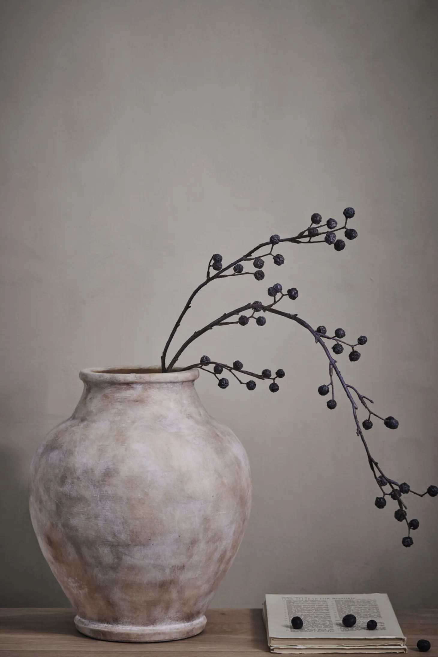 Lene Bjerre - Anna vase H40,5 cm. Antik Lysebrun