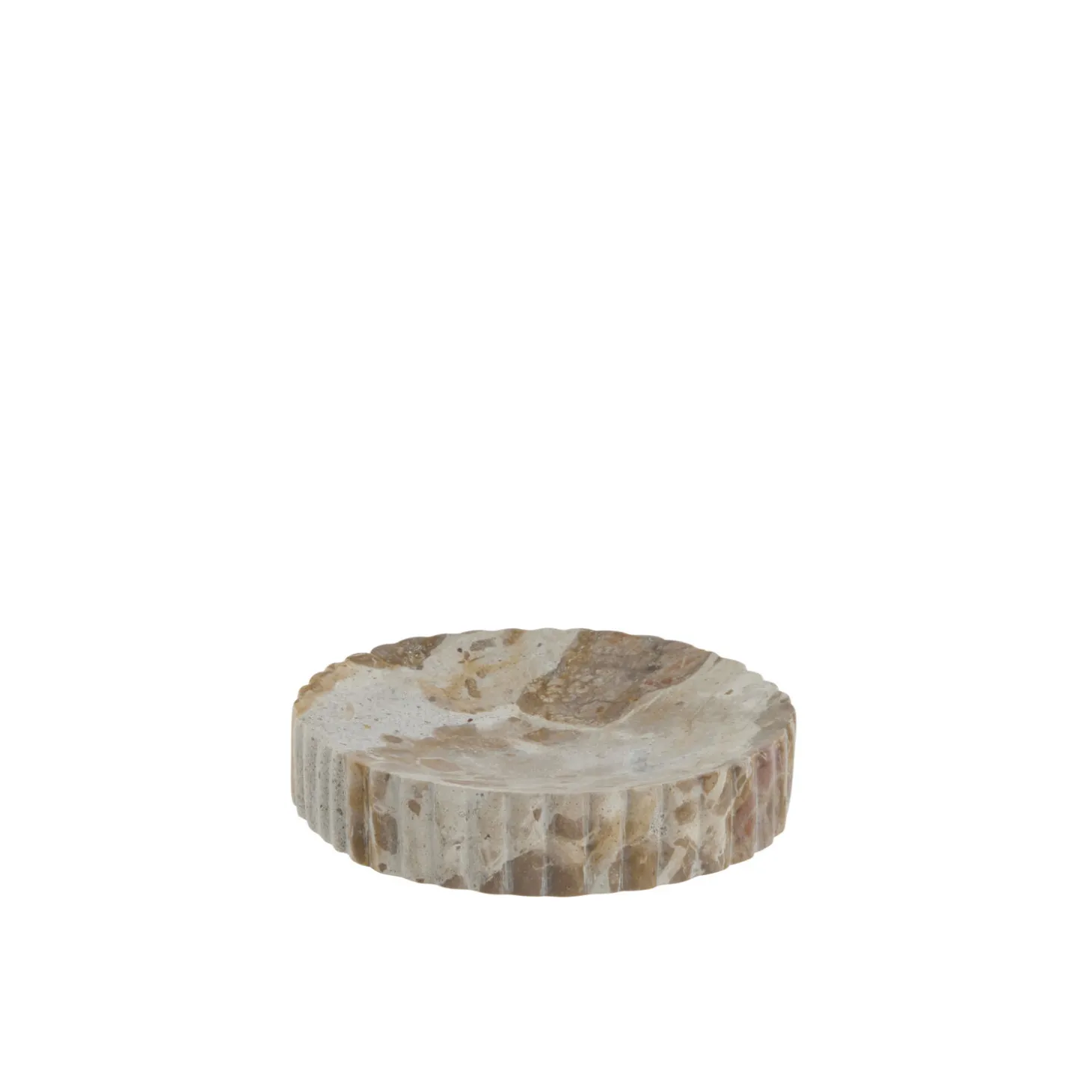 Lene Bjerre - Eliana sæbeskål/smykkeskål ø12 cm. sand marmor