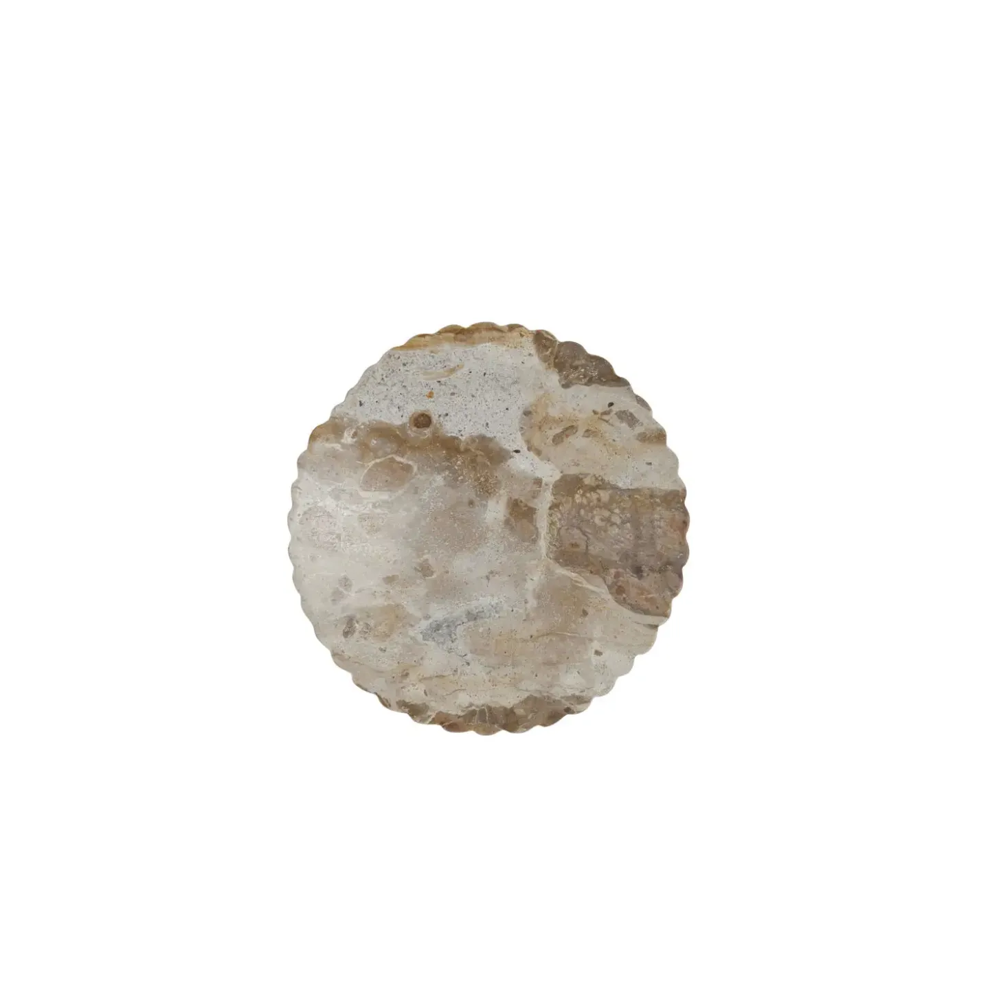Lene Bjerre - Eliana sæbeskål/smykkeskål ø12 cm. sand marmor