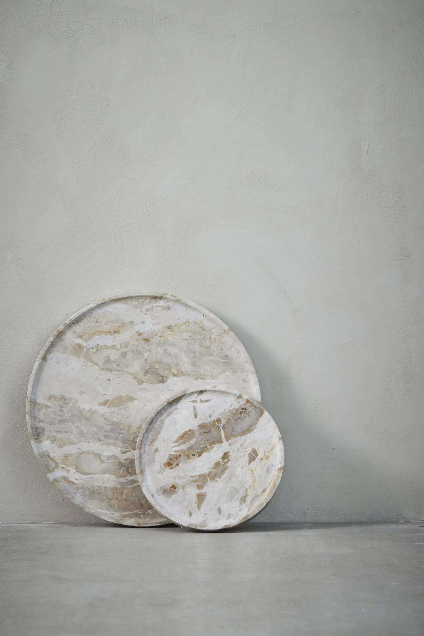 Lene Bjerre - Ellia marmorfad Ø25 cm. sand