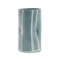 Lene Bjerre - Marelle glasvase 18 cm. lyseblå