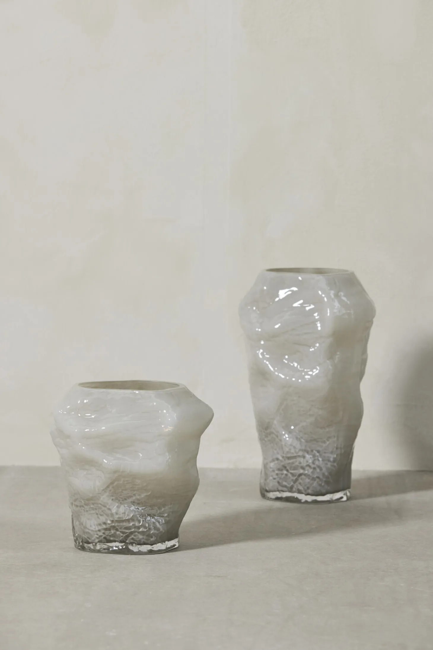 Lene Bjerre - Marinella vase H30,5 cm. sølvgrå