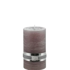 Lene Bjerre - Rustic bloklys støvet aubergine mellem