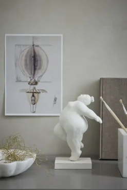 Lene Bjerre - Serafina kvinde figur H23 cm. hvid