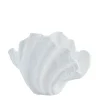 Lene Bjerre - Shella dekorationsvase H23 cm. hvid