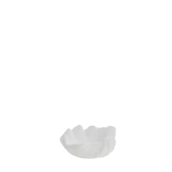 Lene Bjerre - Shella muslingeskål 14,5x12 cm. hvid hvid