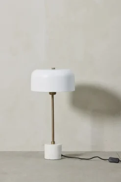 Lene Bjerre - Sofillia bordlampe H53 cm. hvid marmor