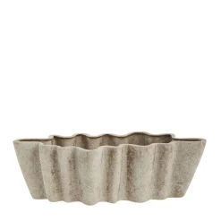 Lene Bjerre - Valina skjuler i stentøj 13,5x21 cm. sand