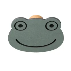 LindDNA - Knop Knage Frø / Børn - Pastel Green