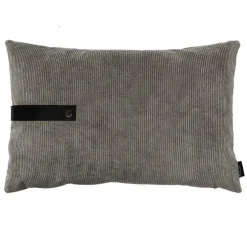 Louise Smærup - Pude, corduroy - Light Grey (40x60 cm.)