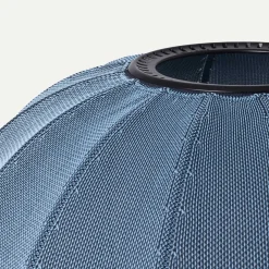 Made By Hand - Gulvlampe - Knit-Wit 60 Round Floor High - Blue Stone