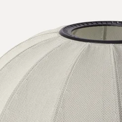 Made By Hand - Gulvlampe - Knit-Wit 45 Round Floor High - Pearl White