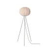 Made By Hand - Gulvlampe - Knit-Wit 45 Round Floor High - Sand Stone