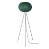 Made By Hand - Gulvlampe - Knit-Wit 45 Round Floor High - Tweed Green